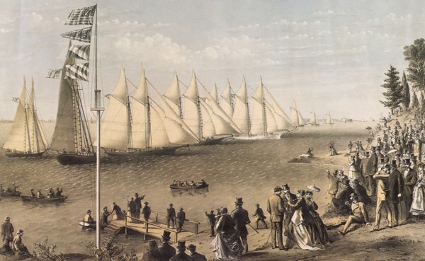 The New York Yacht Club Regatta.
