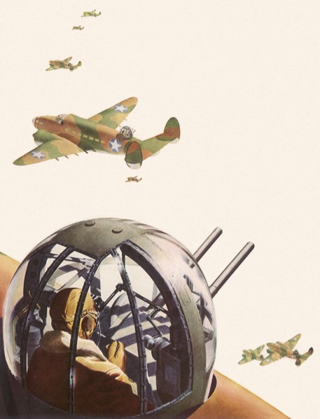 Turret Gunner on American Bomber.
