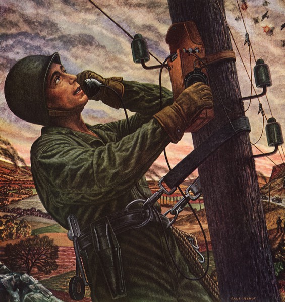 Lineman of the Signal Corps.