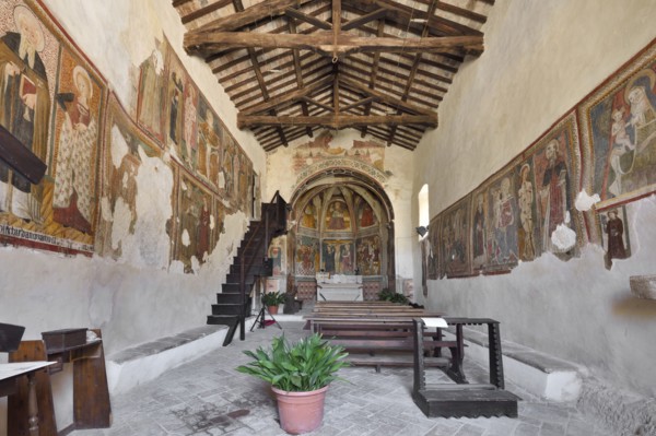 Church of San Giovanni Battista. Arrone. Valnerina. Umbria. Italy