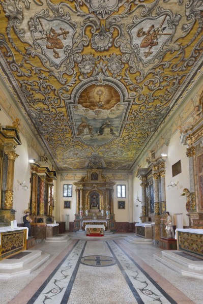 Church of Saints Nicolò and Martino. Lapedona. Marche. Italy