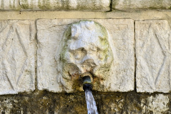 Fountain of the 99 Spouts. L'Aquila. Abruzzo. Italy