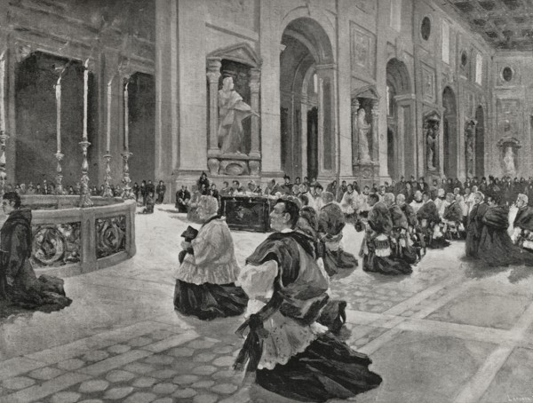 Italy, Easter in Rome