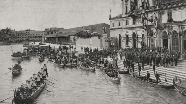 Journey of the emperors of Germany to the Holy Land, Wilhelm II of Germany (1859-1949) and Augusta Victoria of Schleswig-Holstein (1858-1921)