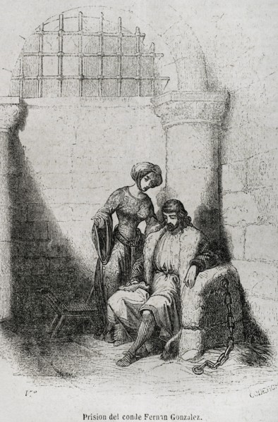 Prison of the Count of Castile, Fernando Gonzalez