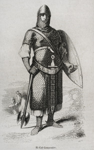 Rodrigo Diaz de Vivar, known as El Cid Campeador