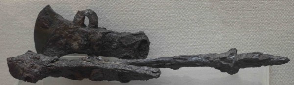 Knife, axe and spearheads