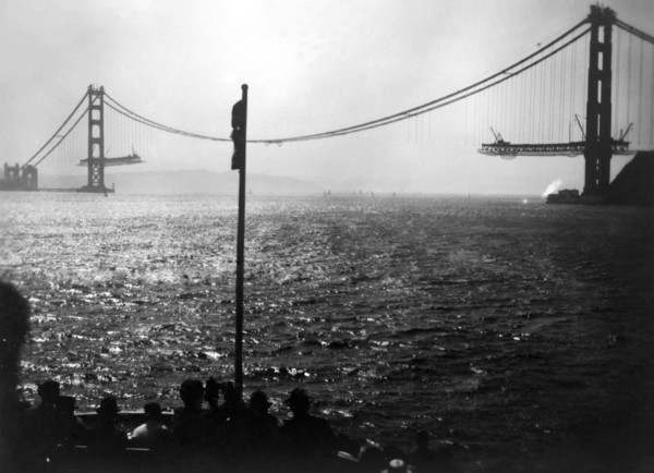 san francisco, golden gate bridge, september 1936