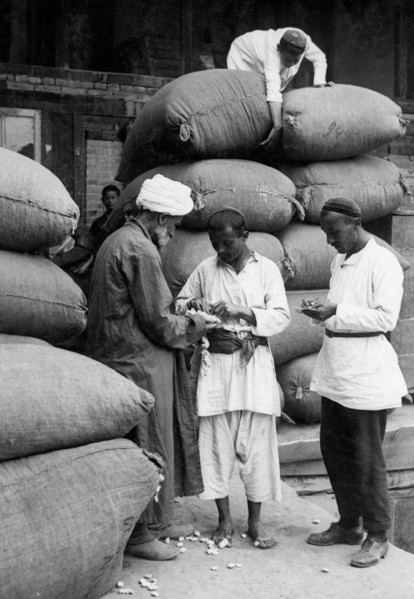 asia, cocoons market, 1940