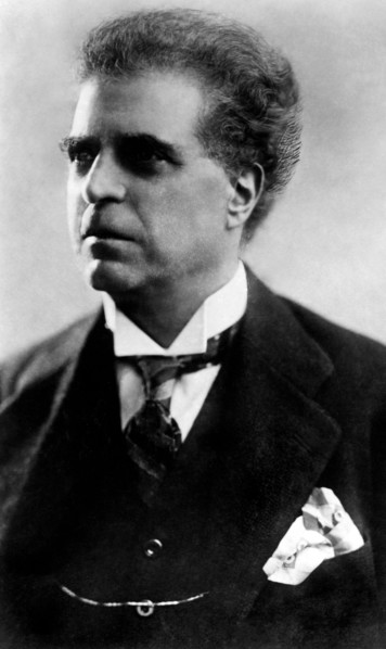 portrait de pietro mascagni, 1863 1945