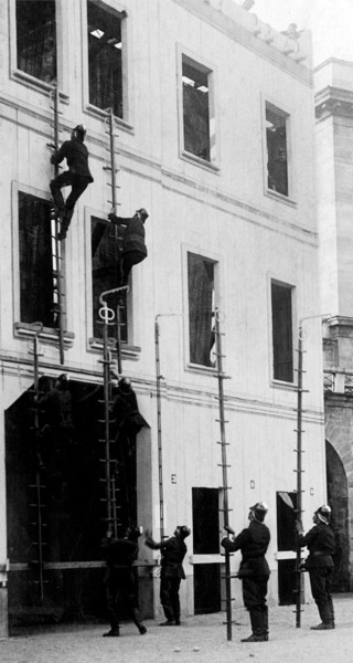 pompiers, 1910