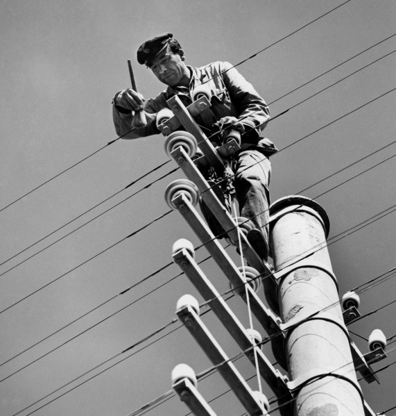 entretien du télégraphe, 1963