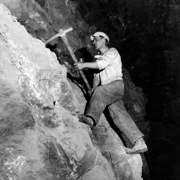 mine de montevecchio, 1950 1960