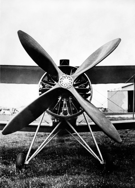 aéronautique, vue avant du ca161, détenteur du record de hauteur, 1930-1940