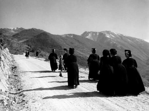 costumes de scanno, 1953
