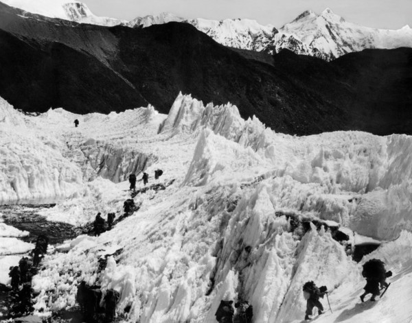 chine, parmi les flèches du glacier siachen, 1940 1950