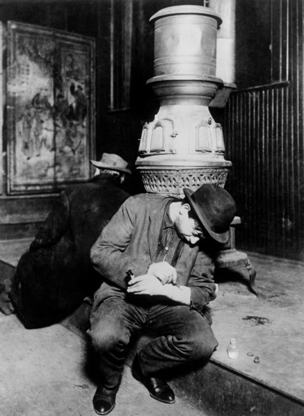 amérique, san francisco, dans une fumerie d'opium dans le quartier chinois de la ville, 1920 1930