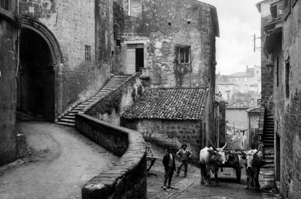 italie, ombrie, vue d'orvieto près de san giovanni, 1900 1910