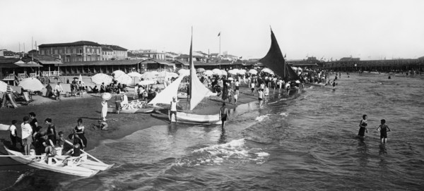 europe, italie, toscane, viareggio, 1910 1920