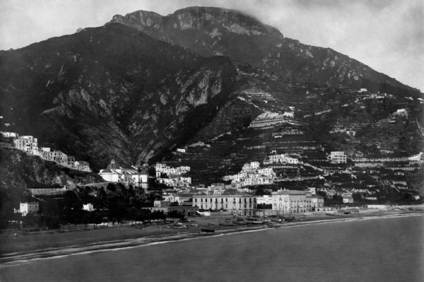campanie, maiori, panorama, 1910 1920