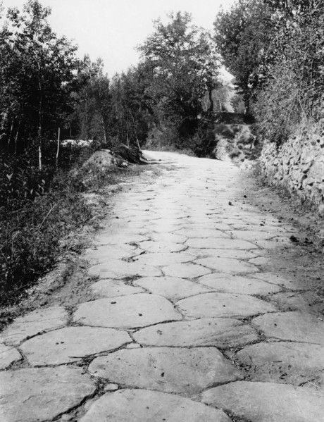 italie, campanie, via adriana, 1920-1930