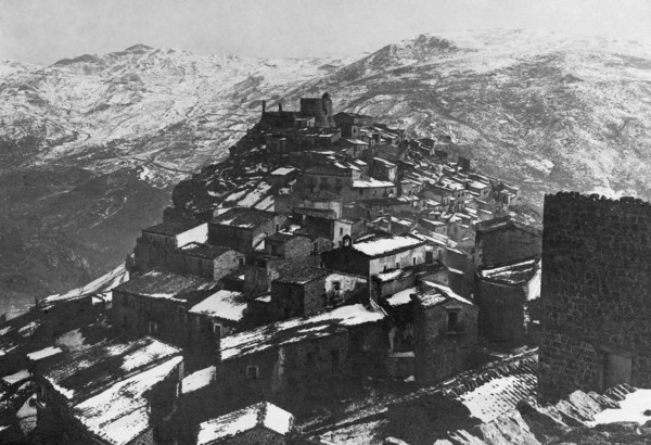 europe, italie, sicile, castel di lucio, vue du village, 1900 1910