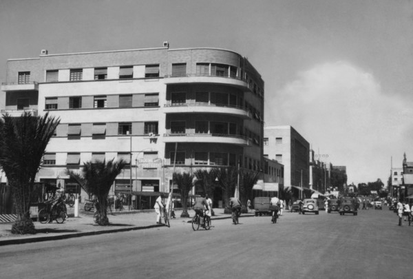 afrique, eritrea, asmara, corso italia, 1920 1930