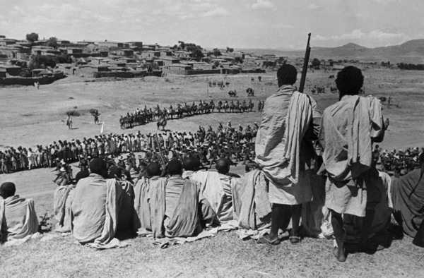 afrique, éthiopie, macallè, entrée des troupes italiennes, 1920