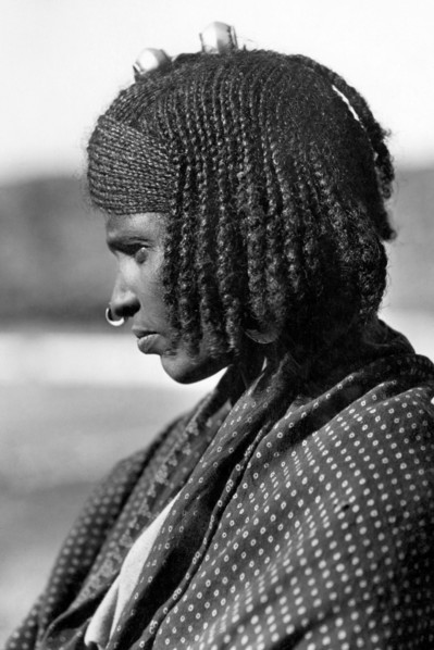 afrique, éthiopie, musulman éthiopien et femme mariée, 1920 1930