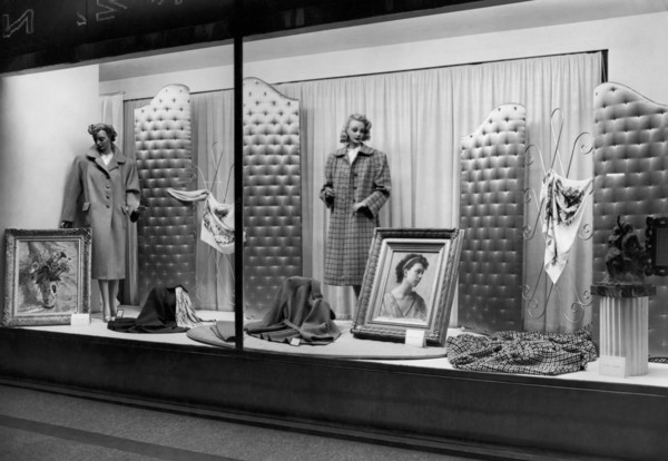 europe, italie, piedmont, turin, un magasin de vêtements, 1959