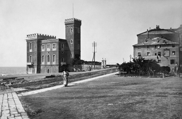 europe, italie, ligurie, pegli, vue, 1900 1910