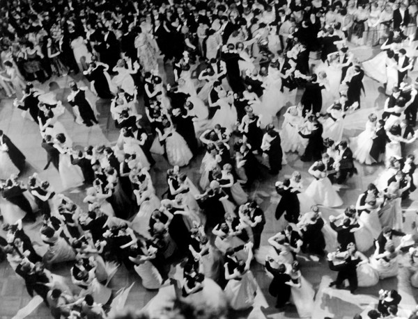 europe, autriche, vienne, bal de l'opéra, 1970