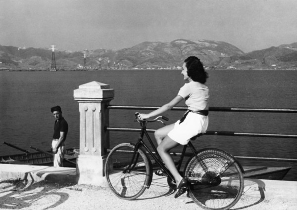 lac de massacciuccoli, torre del lago puccini, toscane, italie, 1965