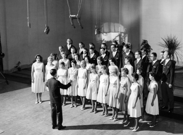 chœur de stockholm, 1963