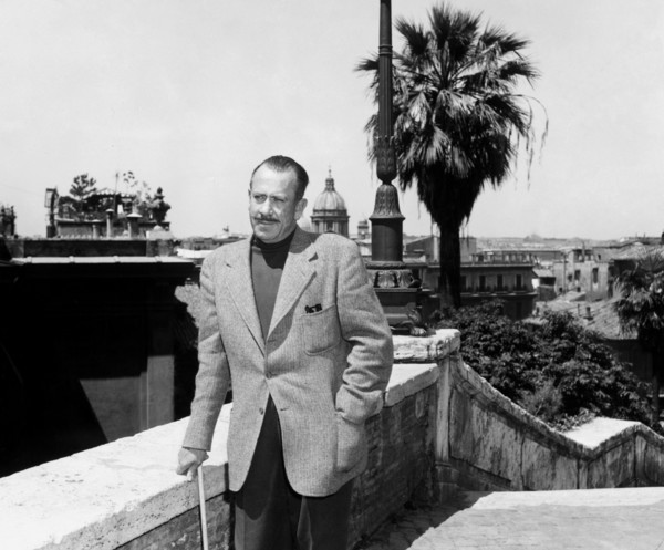portrait de john steinbeck à rome, 1964