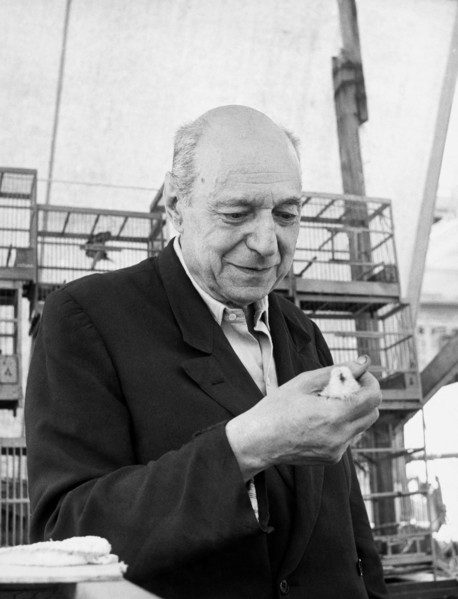 portrait d'umberto saba, 1956