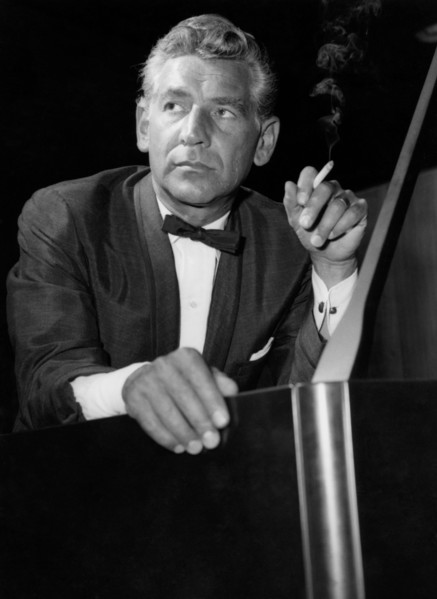 portrait de leonard bernstein, 1962