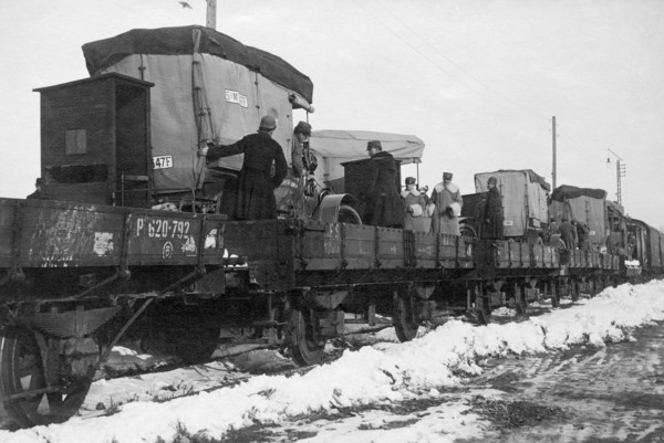 transport par chemin de fer, 1915-18