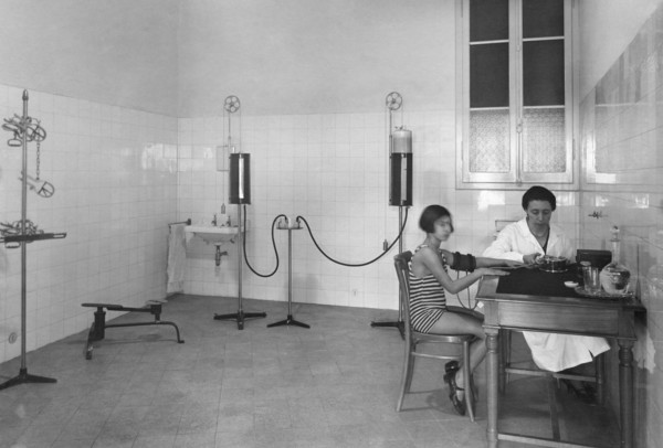 bologne, gabinetto medico del littoriale, sphygmomanométrie, 1930