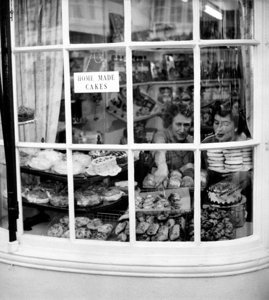 charcuterie, sucrerie typique de londres, 1965