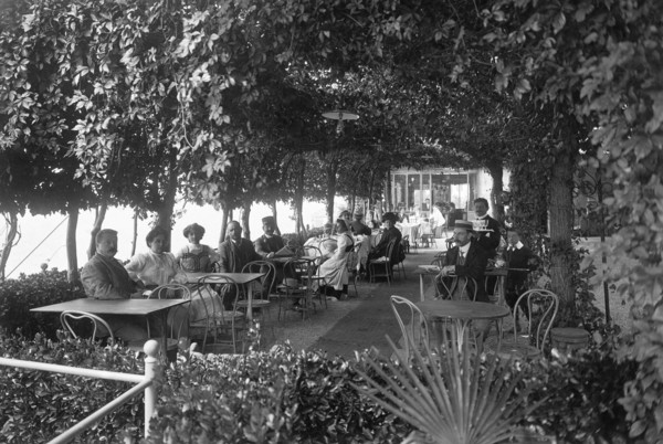 italie, brunate, hôtel bellavista, fin du 19e siècle