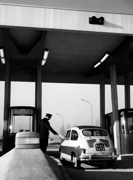 péage de melegnano, 1958