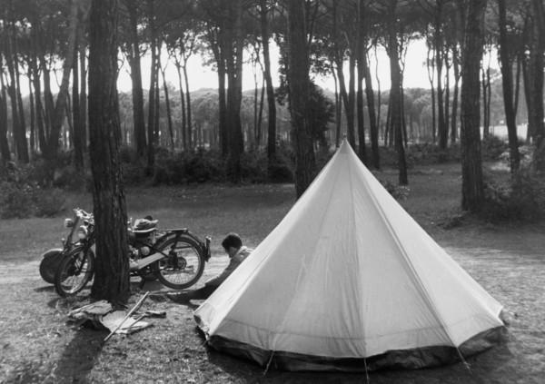 camping, 1952 1953