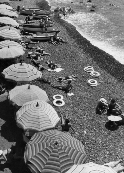 vie de plage, 1950
