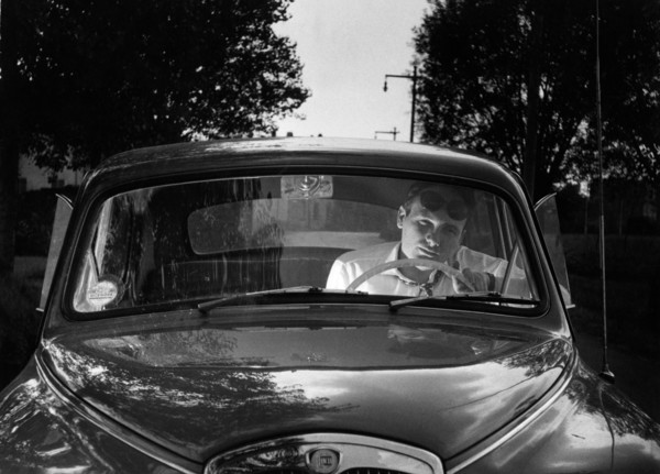 automobiliste surpris en train de dormir, 1962