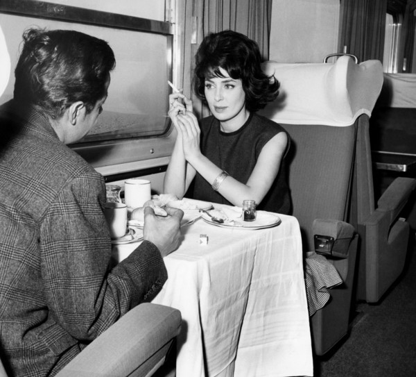 voiture restaurant etr 250 arlequin, 1962