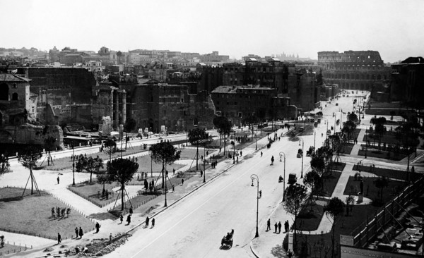 Rome. via dell'impero. 1930