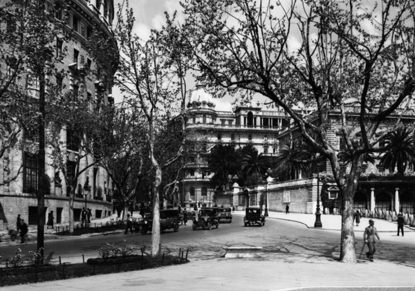 Rome. via veneto. 1931