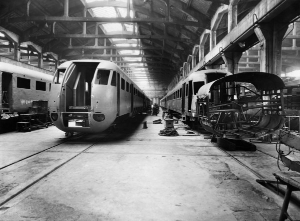 Officine metalmeccaniche. om. an Italian company specializing in the production of vehicles. Milan 1955