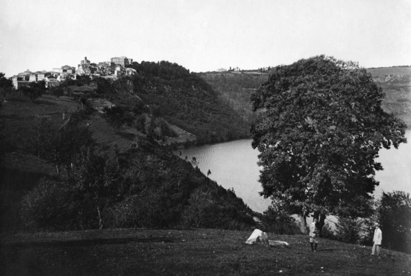 Lazio. Lake Of Nemi And View Of Genzano. 1910-20